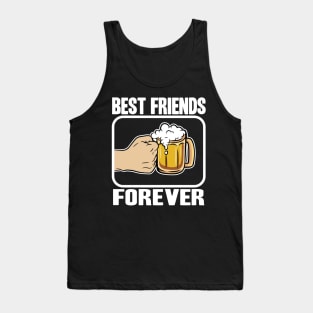 Best Beer Friends Forever Funny Alcohol Buddy Booze Tank Top